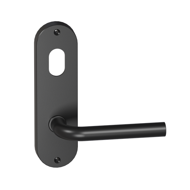 B7213 Oval Plate Lever #13 Cylinder/Visible