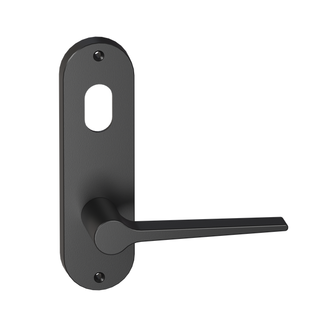 B7214 Oval Plate Lever #14 Cylinder/Visible