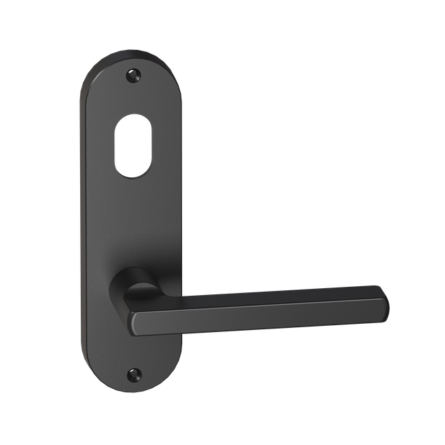 B7233 Oval Plate Lever #33 Cylinder/Visible