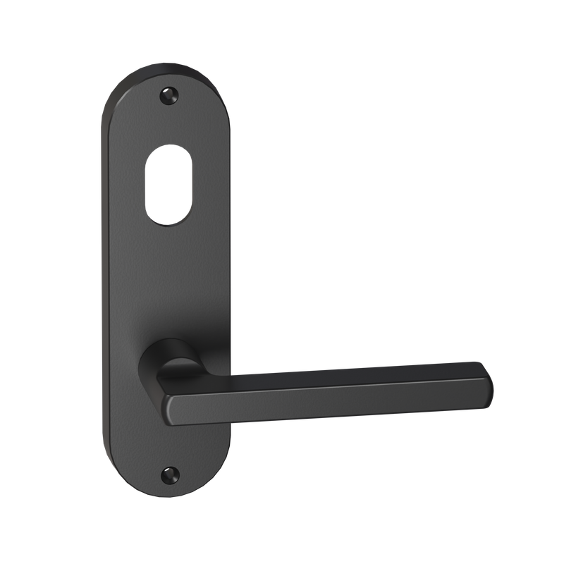 B7233 Oval Plate Lever #33 Cylinder/Visible