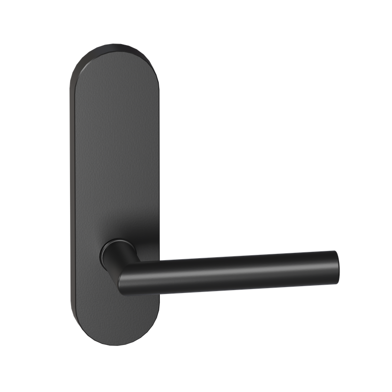 B7511 Oval Plate Lever #11 Plain/Concealed