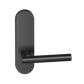 B7512 Oval Plate Lever #12 Plain/Concealed