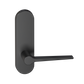 B7514 Oval Plate Lever #14 Plain/Concealed
