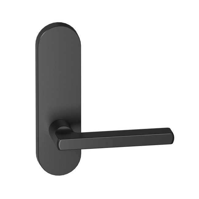 B7533 Oval Plate Lever #33 Plain/Concealed