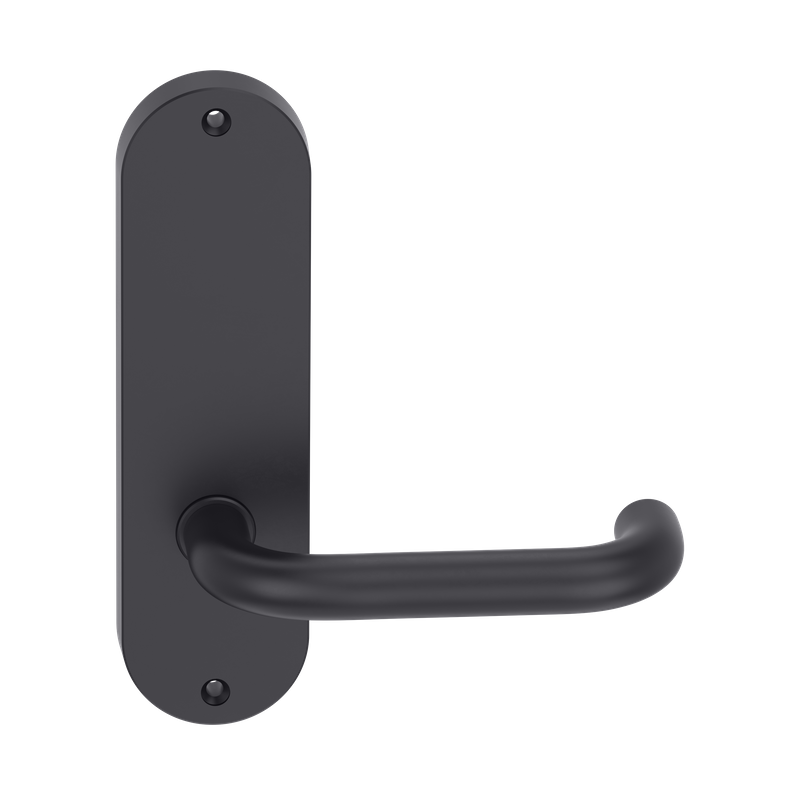 B7610 Oval Plate Lever #10 Plain/Visible