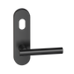 B7112 Oval Plate Lever #12 Cylinder/Concealed