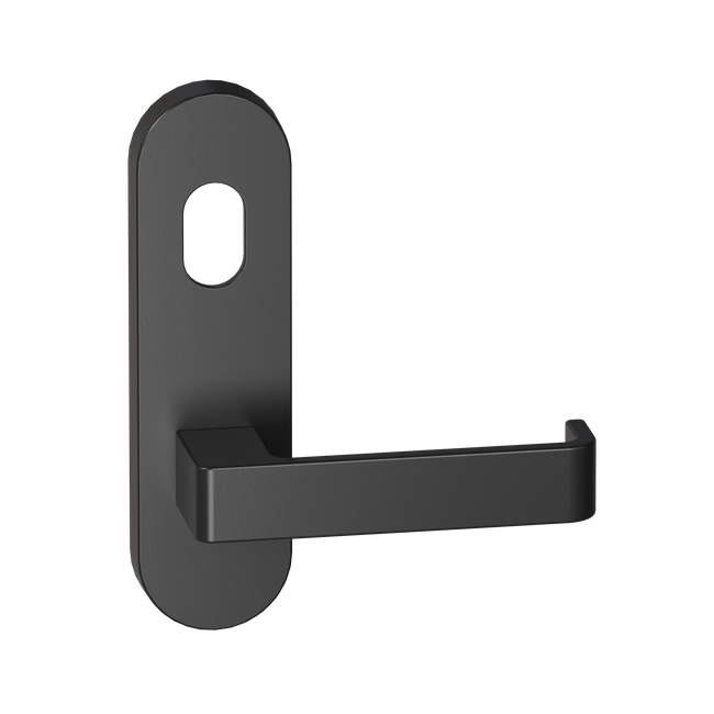 B7131 Oval Plate Lever #31 Cylinder/Concealed
