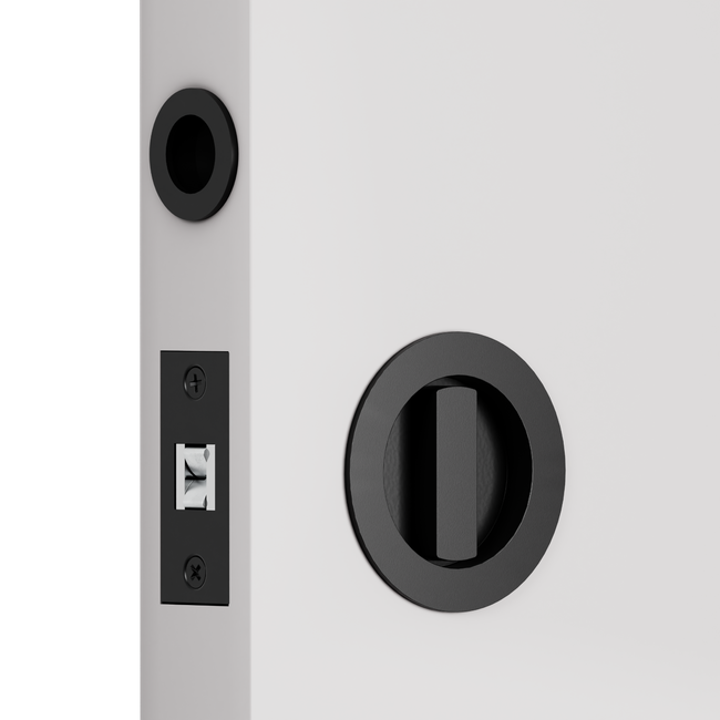 A6100 Round Sliding Door Privacy Lock