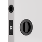 A6100 Round Sliding Door Privacy Lock