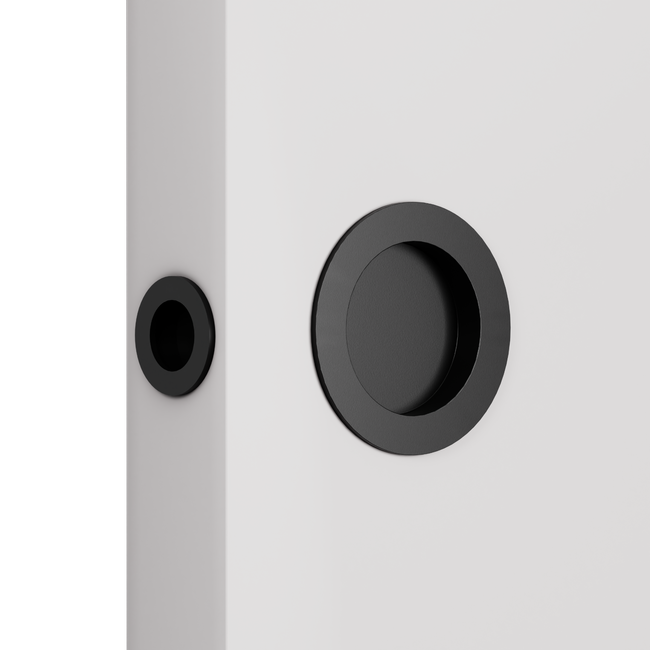 A6101 Round Sliding Door Passage Set