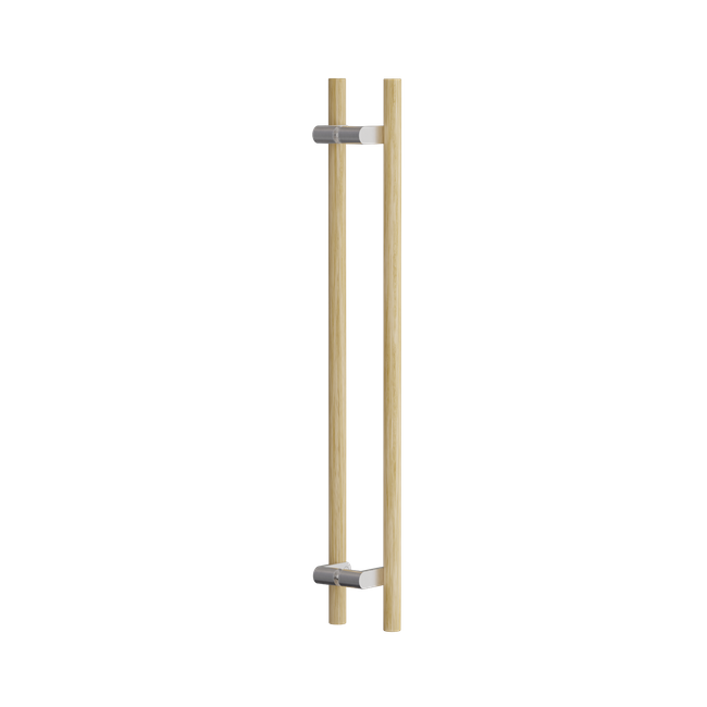 C3608 Round Section Rd Offset H-Pull Timber Handle Set- 800 CTC 1000 OA