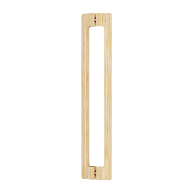 C7206 Flat Square Section Timber Handle Set