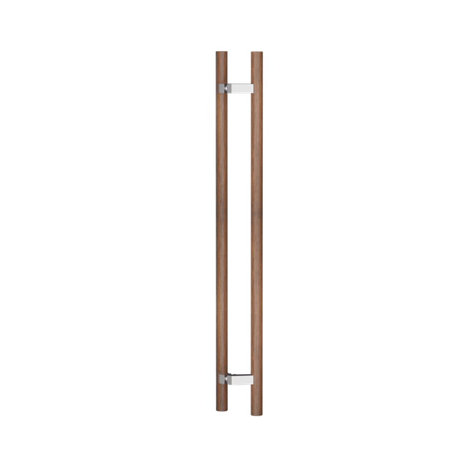 C3508 Round Section H-Pull Timber Handle Set - 800 CTC 1000 OA