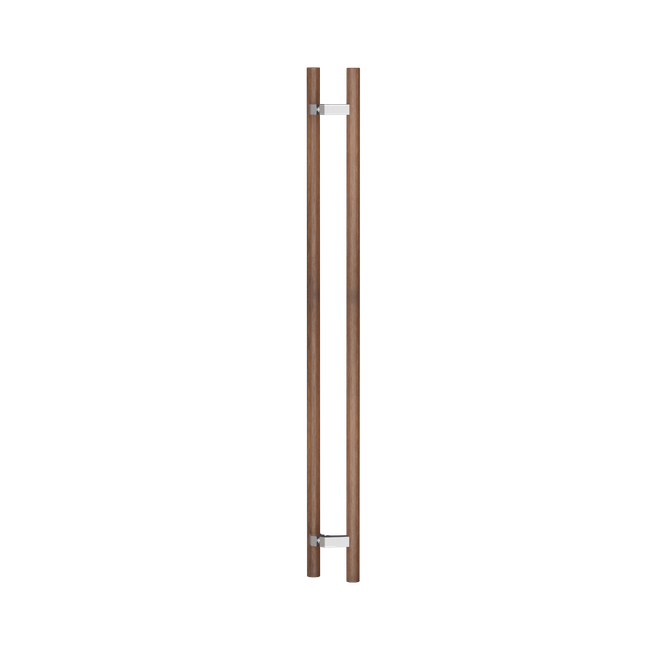C3510 Round Section H-Pull Timber Handle Set - 1000 CTC 1200 OA