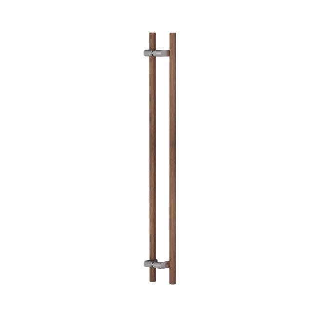 C3610 Round Section Rd Offset H-Pull Handle Set- 1000 CTC 1200 OA - Timber