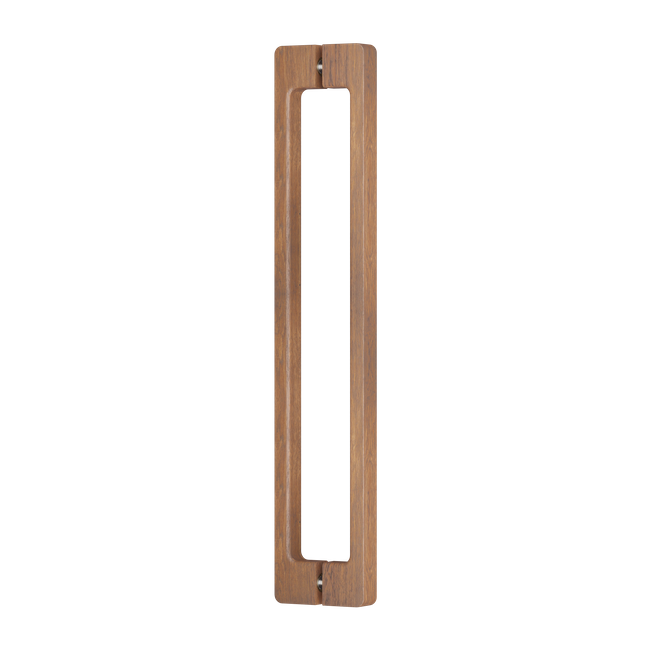 C7206 Flat Square Section Timber Handle Set