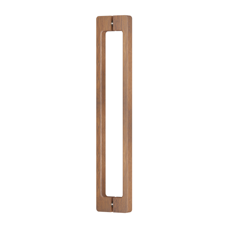 C7206 Flat Square Section Timber Handle Set
