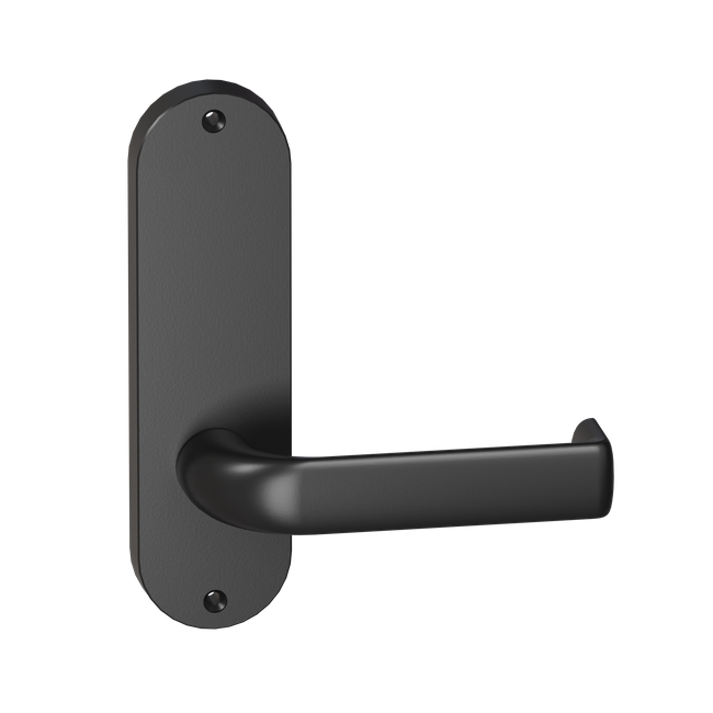 B7638 Oval Plate Lever #38 Plain/Visible