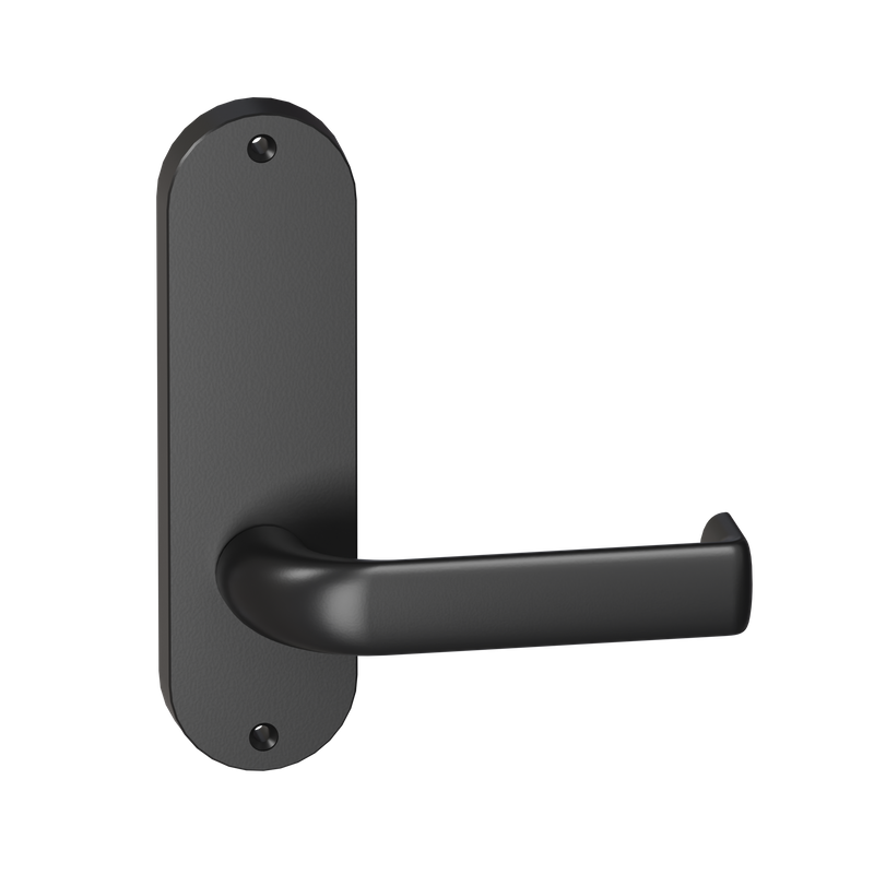 B7638 Oval Plate Lever #38 Plain/Visible