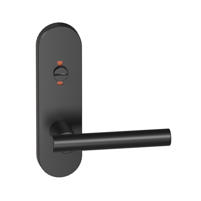 B7912 Oval Plate Lever #12 Emergency Release Indicating/Concealed