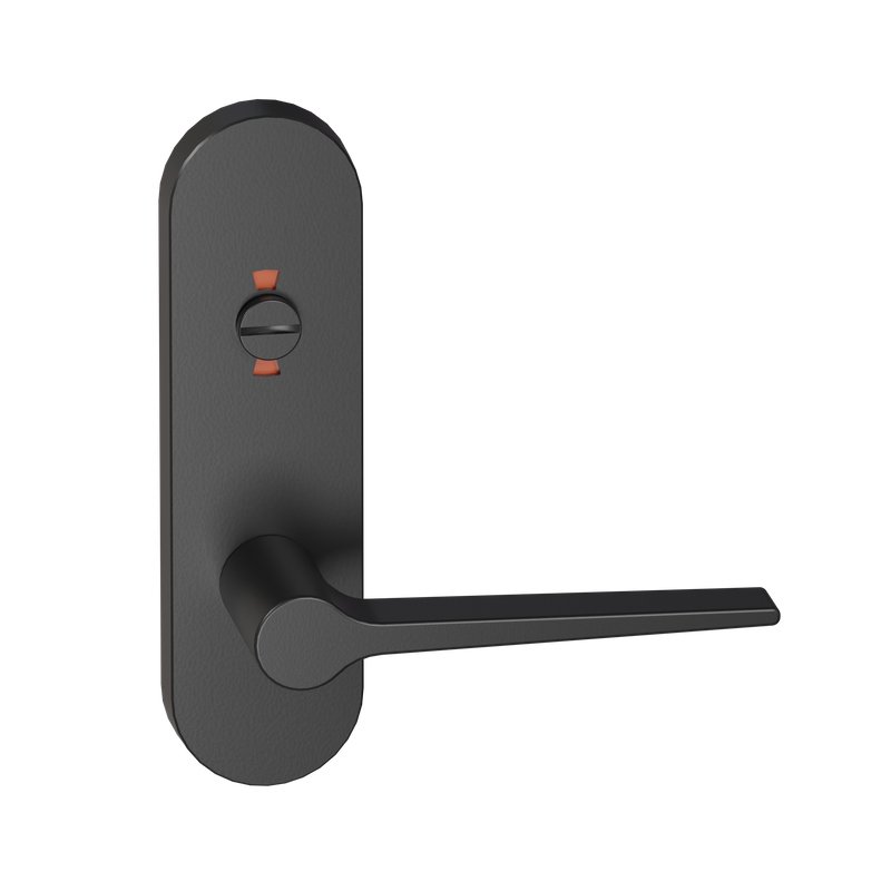 B7914 Oval Plate Lever #14 Emergency Release Indicating/Concealed