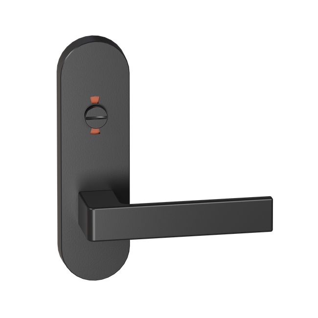 B7932 Oval Plate Lever #32 Emergency Release Indicating/Concealed