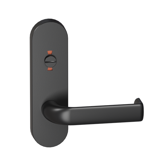 B7938 Oval Plate Lever #38 Emergency Release Indicating/Concealed