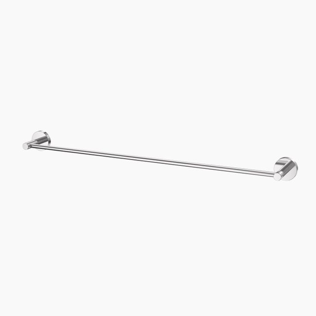 Dual Fix Single Towel Rail 600mm PSS