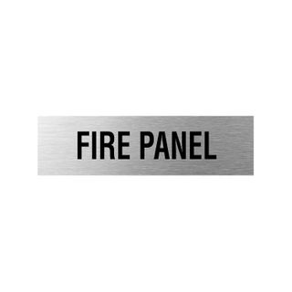 Fire Panel Sign 400x110mm SSS