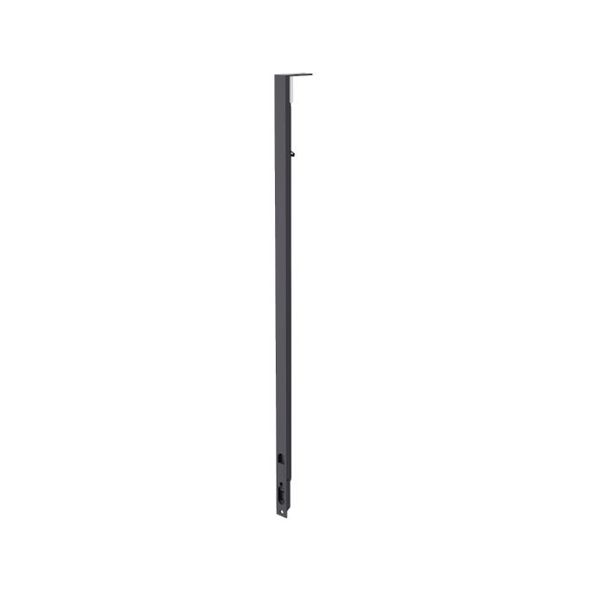 Flush Bolt Timber Doors 600mm BLK