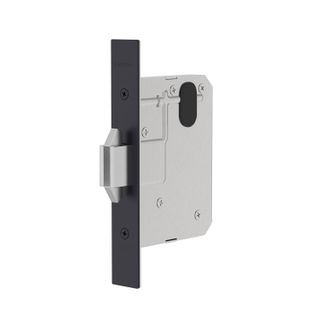 Mortice Sliding Door Lock 60mm Backset MBLK