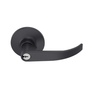 Commercial Entrance Lever Set DDA Compliant BLK