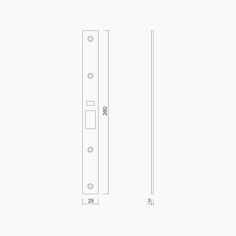 Timber Door Faceplate For A0400SSSM