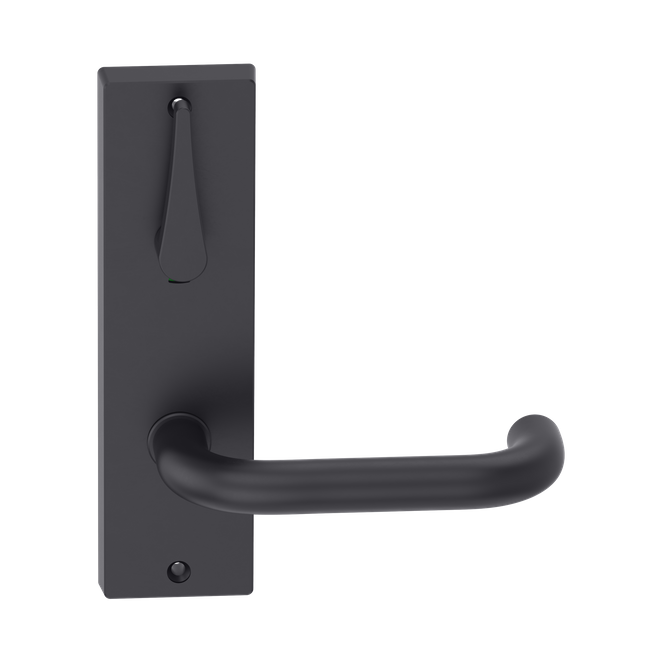 Rectangular Plate Lever #10 DDA Turn Snib/Visible BLK