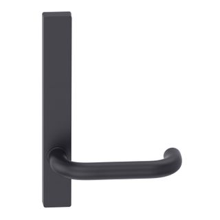 Narrow Plate Lever #10 Plain/Concealed BLK