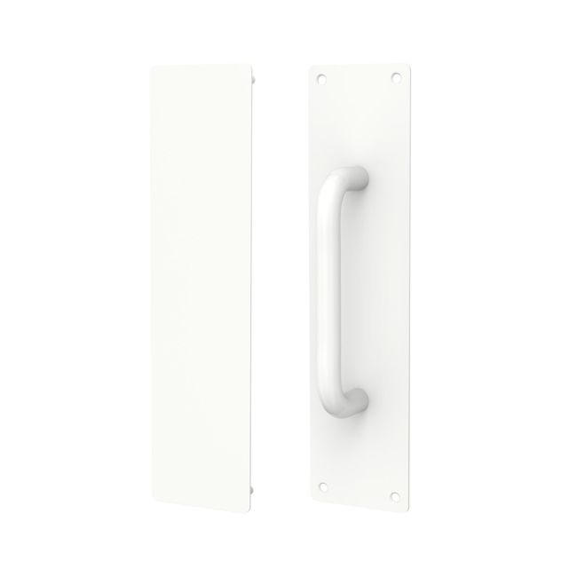 Push/Pull Set 300x75mm WHT