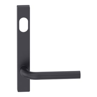 Narrow Plate Lever #13 Cylinder/Concealed BLK