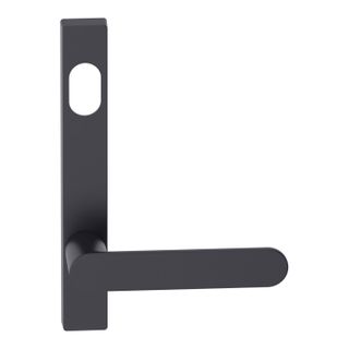 Narrow Plate Lever #30 Cylinder/Concealed BLK