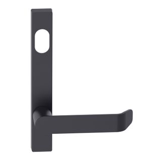 Narrow Plate Lever #34 Cylinder/Concealed BLK