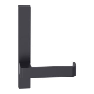 Narrow Plate Lever #31 Plain/Concealed BLK