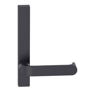 Narrow Plate Lever #36 Plain/Concealed BLK