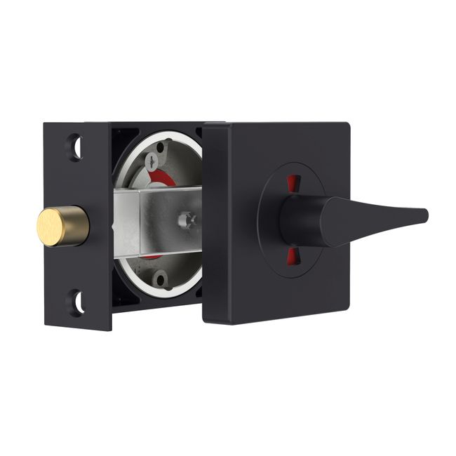 Square DDA Indicating Lock Set BLK