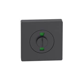 Square Emergency Release Indicating BLK