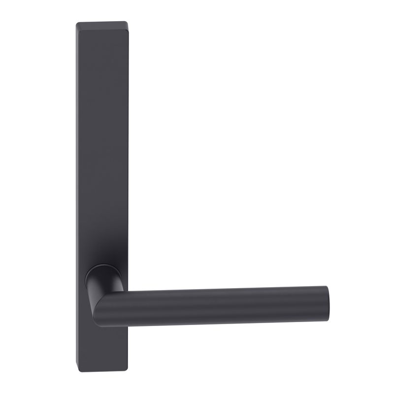 Narrow Plate Lever #11 Plain/Concealed BLK