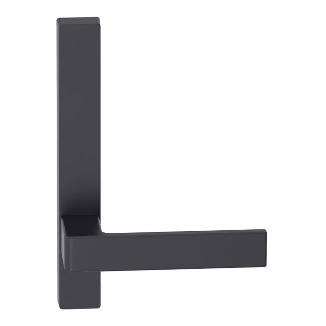 Narrow Plate Lever #32 Plain/Concealed BLK