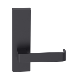 Rectangular Plate Lever #31 Plain/Concealed BLK