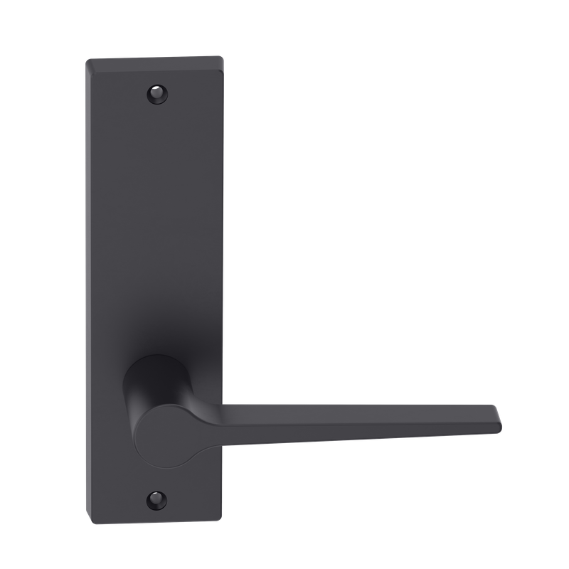 Rectangular Plate Lever #14 Plain/Visible BLK