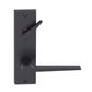 Rectangular Plate Lever #14 DDA Turn Snib/Visible BLK