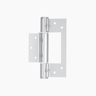 Aluminium Heavy Duty Winged Fast Fix Hinge 130x87x3mm NA