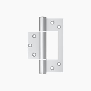 Aluminium Heavy Duty Fast Fix Hinge 130x87x3mm NA